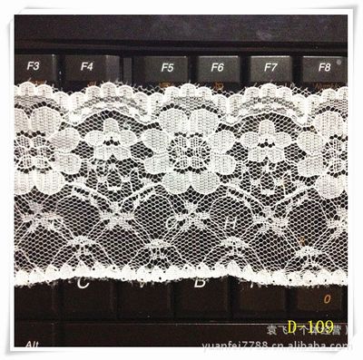 D-109面輔料城 優質花朵無彈蕾絲花邊，DIY服裝輔料的理想之選